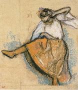 Edgar Degas Russian Dancer oil painting